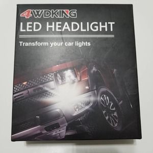 4WDKING LED Headlight Bulbs - Super Bright LED Headlight